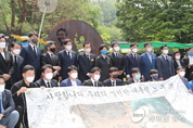 이재준 수원시장 후보 노무현 전 대통령 13주기 공동 추모식 참석