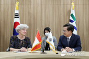 김동연, 주한 캐나다 대사대리와 도-캐나다 전략적 동반자 관계 위해 협력