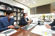 이권재 오산시장, 이상일 용인시장 만나 교통현안 협의