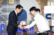 화성특례시, 빙상부 선수단과 함께 금빛 영광의 봉납식 개최!!