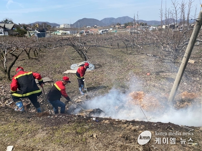 안성시, 대형산불 예방·대비 기동단속반 운영 !!