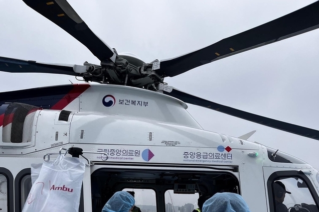 경기도, 중증외상환자 항공이송으로 골든아워 확보…24시간 365일 운영 !!