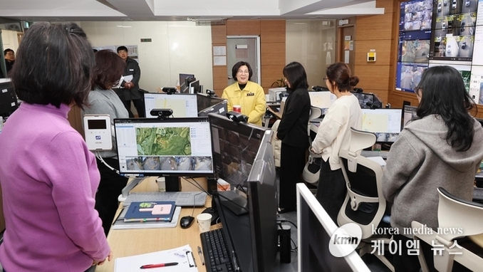 안성시, 새해 첫날 비상근무자 현장 점검‥.안전관리 체계 확인 !!