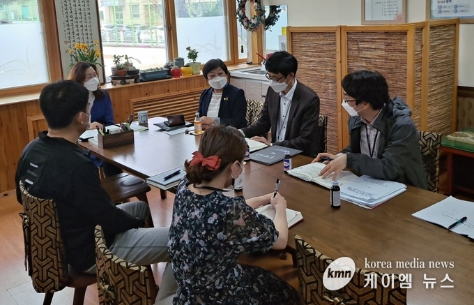 다문초등학교 현장방문(애로사항 청취)