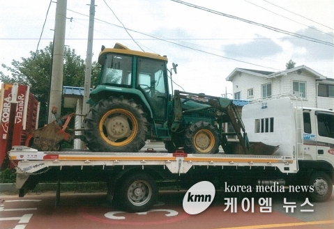 노후된 농기계