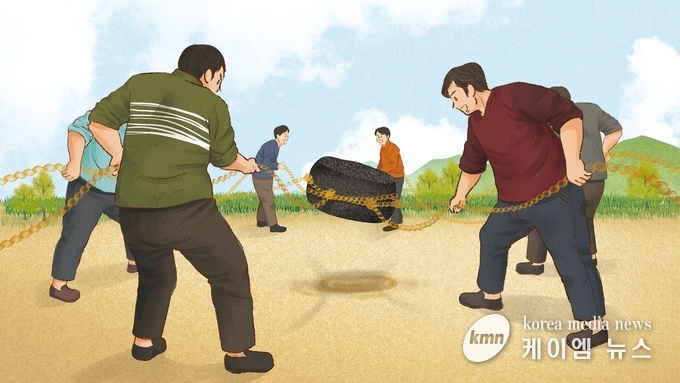 홍천 북방면, 집터 다질 때 부르는 ‘지경 소리’