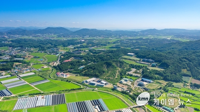 용인 반도체클러스터 일반산업단지가 조성될 처인구 원삼면 일대