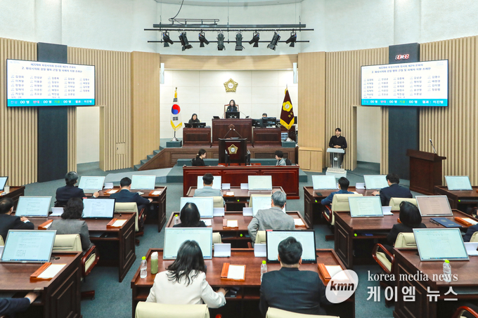 사진 /제229회 임시회 제2차 본회의 전경