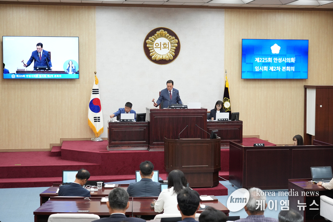 사진/안성시의회 제공
