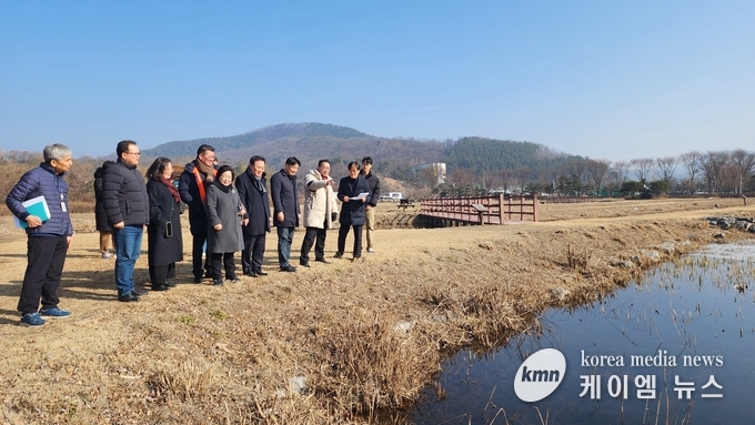  팔당수계 비점오염저감시설 현장 사진/경기도의회 제공