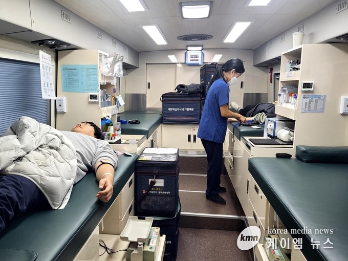 평택도시공사는 매년 정기적으로 단체헌혈을 추진하고 있다. 사진/평택도시공사 제공 