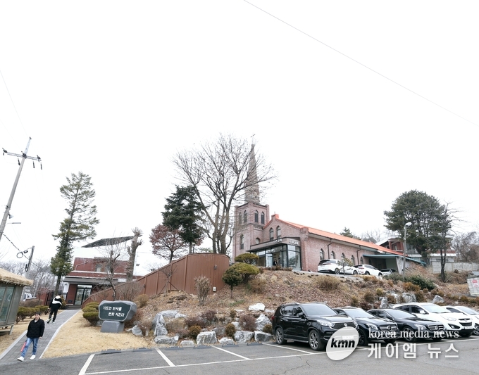 수촌교회 전경