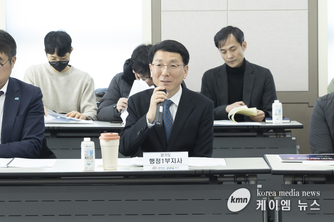 김성중 경기도 행정1부지사는 기회를 창출하고, 지속 가능한 발전을 이뤄나가자고 강조하고있다. 사진/경기도청 제공