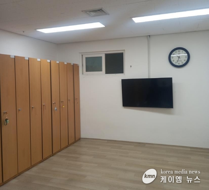  화성특례시청 본청 청소용역원 휴게실