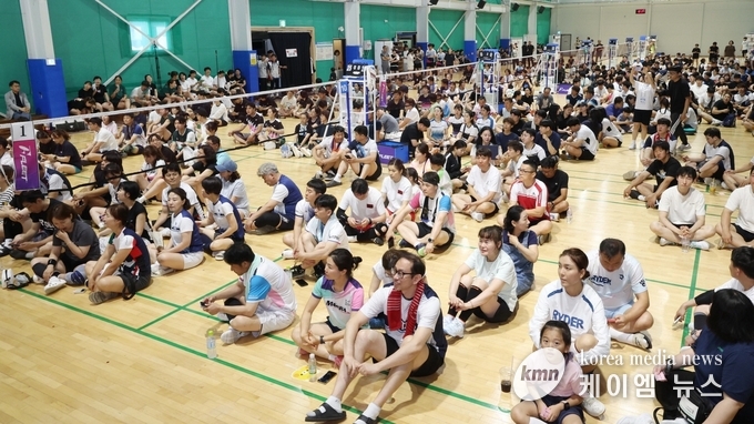 배드민턴 전용구 장전경 사진/ 안성시청 제공