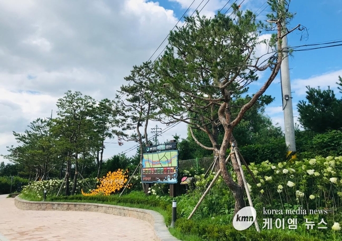 평택 바람길숲 모습 사진/경기도청 제공