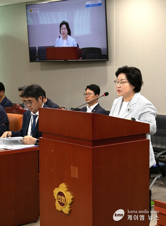 경기도의회 도시환경위원회 김옥순 의원(더불어민주당, 비례) 사진/ 경기도의회 제공