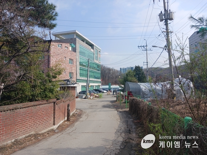  고기로377번길 일대 모습 사진/용인특례시청 제공