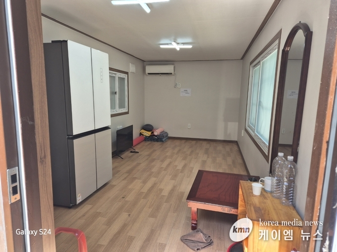 광명 노동자 휴게시설 모습 사진/경기도청 제공