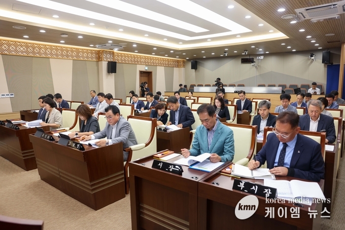 제257회 임시회 제2차 본회의 전경 사진/평택시의회 제공