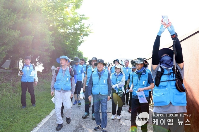 경기둘레길 따라 임진각에서 고성까지 걷는 평화·통일 대장정 사진/경기도청 제공