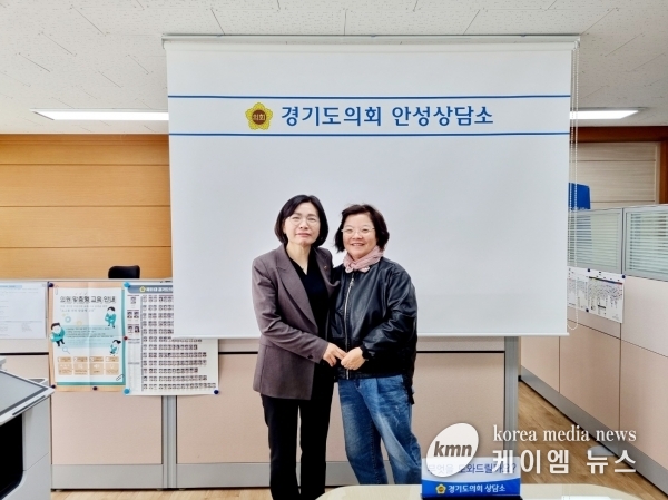 황세주 의원, 경기도여성단체협의회 안성시지회 관계자와 정담회