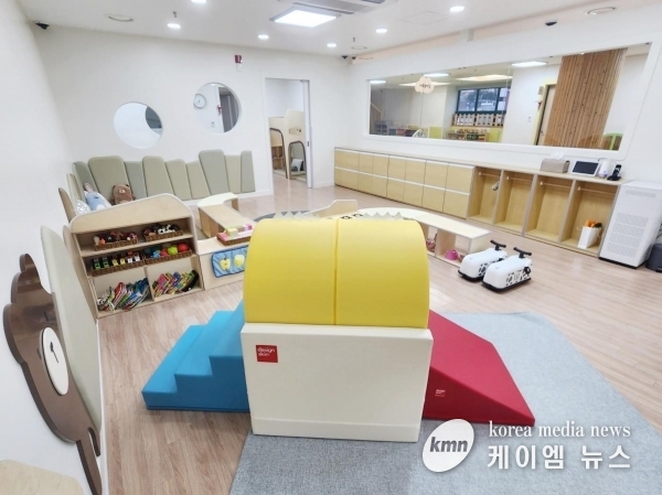 성남시 ‘주야간 시간제 보육’ 해님 달님 놀이터 수정점 개소