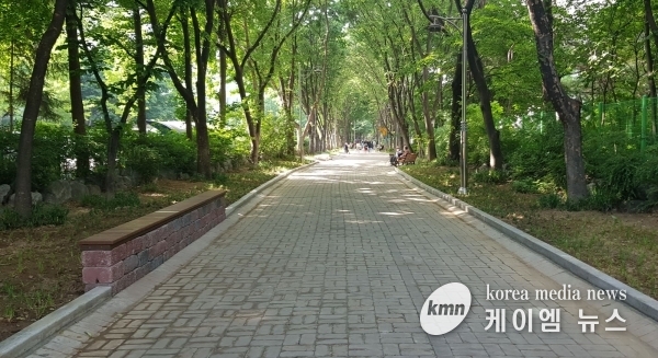 안양시 동안구, 부림동 보행자 녹지대 정비