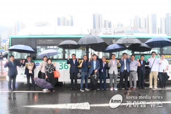 위례 ~ 가락시장역 시내버스 36번 노선 신설 개통된다