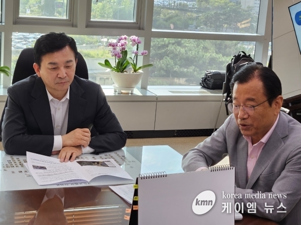 이현재 시장, 국토부장관에 “9호선 및 3호선 등 현안” 해결요청 원희룡 장관 “잘 검토하겠다” 화답