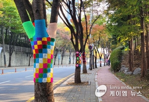 상갈동, 뜨개나무 특화거리 조성