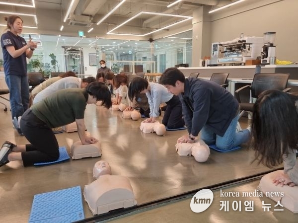 하남시, 주민자치센터 실무자 대상 응급처치교육… “초기 응급처치가 가장 중요”