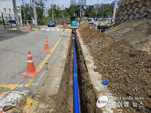오산시, 맑고 깨끗한 수돗물 공급을 위해 노후상수도관 교체