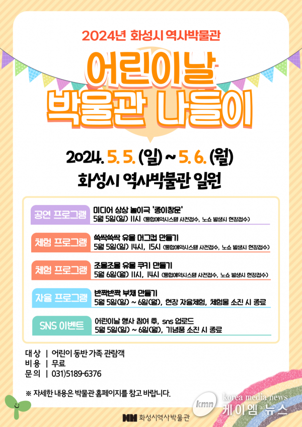 화성시 역사박물관, 전시 연계 프로그램 운영