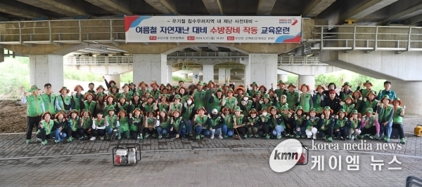 오산시, ‘연습을 실전처럼’ 수방장비 작동 훈련 진행