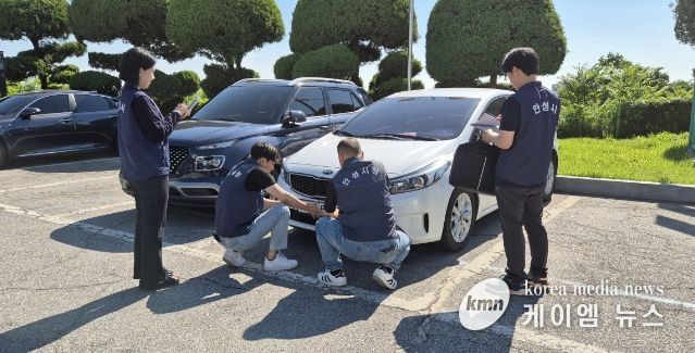 안성시, 읍·면 합동 체납차량 단속으로 472대 적발
