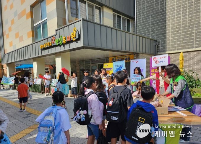 오산시 보건소, 세계금연의 날 맞아 흡연예방실천학교 연계 합동캠페인 실시