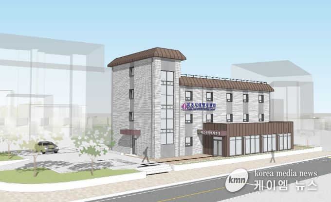 여행자센터 조감도