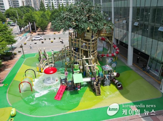 오산시, 안전한 물놀이 시설 ‘오산시청 어린이 물놀이장 개장!’