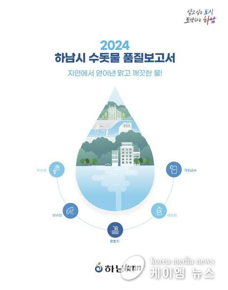 하남시, ‘2024 수돗물 품질보고서’ 발간