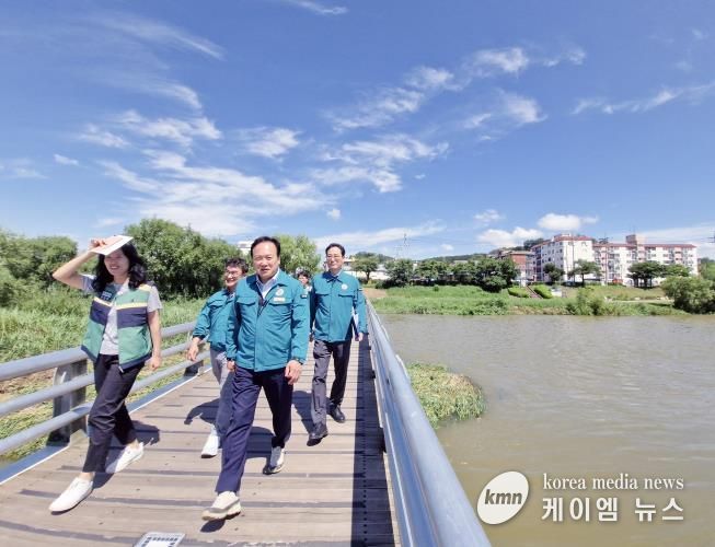 오산시, 여름철 집중호우 대비 하천시설물 안전점검