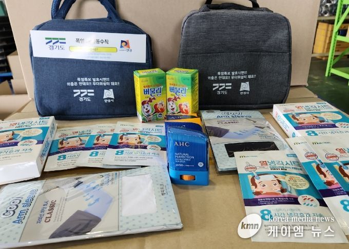 안성시, 폭염 취약 1,200가구에 폭염피해 예방물품 전달