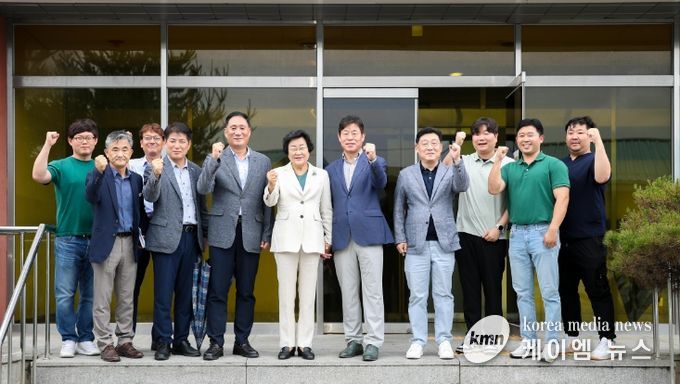 김경희 이천시장, 민선8기 2주년 맞이 기업체 현장방문