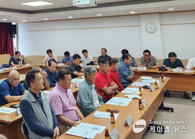 가남읍 이장협의회 7월 2차 회의 개최