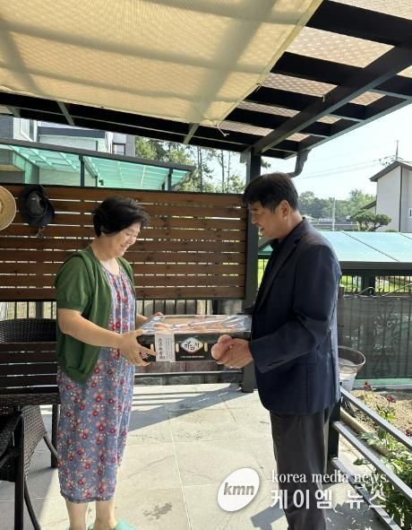 여주시 점동면, 제79주년 광복절 맞아 국가유공자 위문