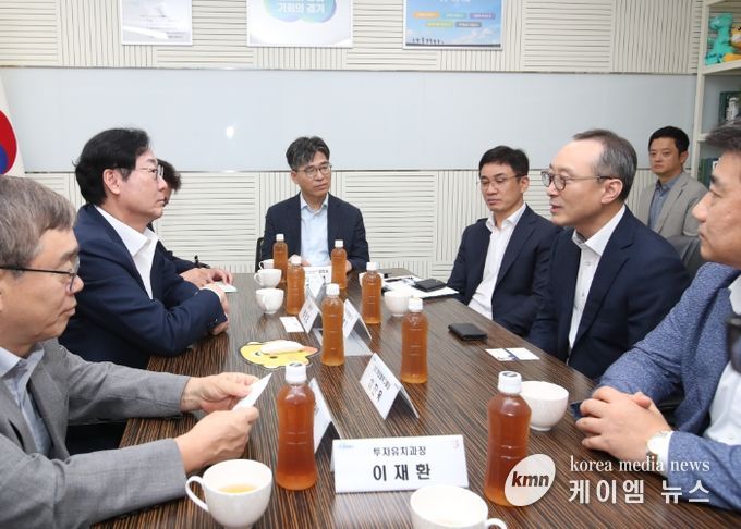 정명근 화성시장, 삼성전자와 협력 강화 위한 면담 가져