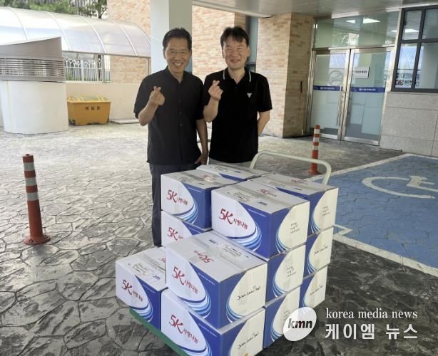 구리시 인창동, 구리새마을금고와 예인교회에서 저소득층 대상 한가위 후원 물품 전달받아