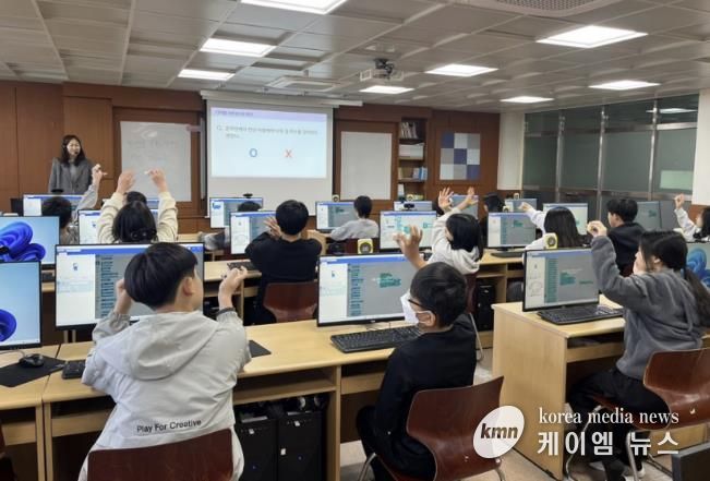 의정부교육지원청, 디지털 시민으로 슬기롭게 성장하는 학생 SW‧AI 프로그램 성공적 운영