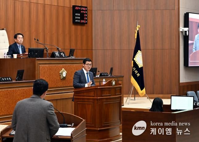 의정부시의회 조세일 의원, 시정질문 통해 심각한 의정부시 재정상황과 기업유치 문제점 밝혀