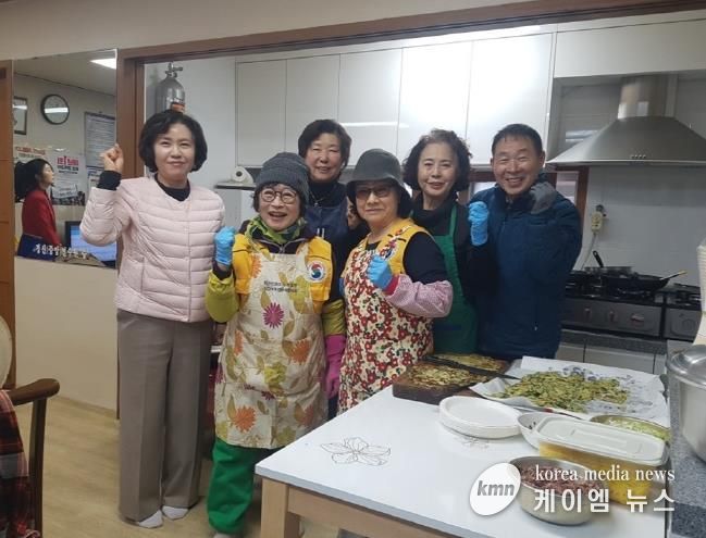 호원1동, 의정부시 천사보금자리와 사랑의 떡국 나눔